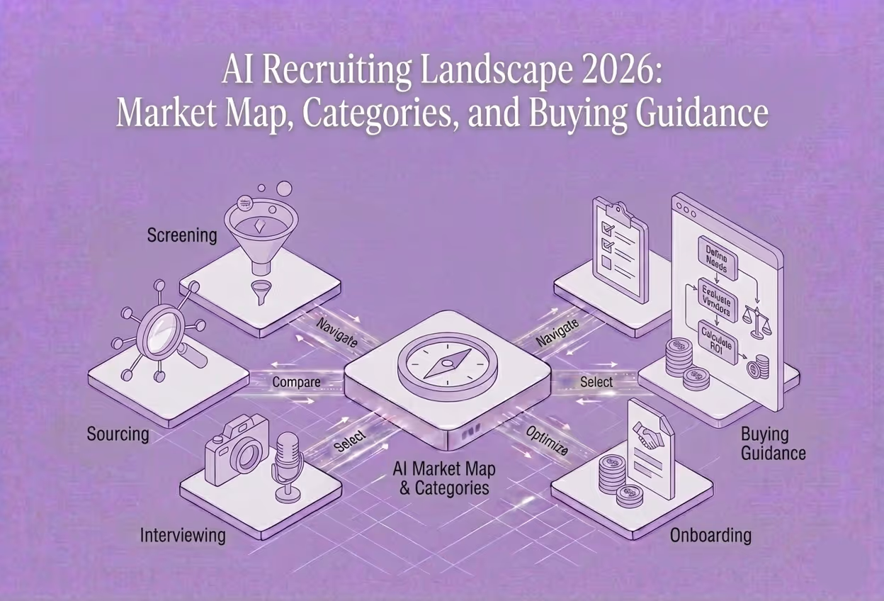 AI Recruiting Landscape 2026: Market Map, Categories, and Buying Guidance